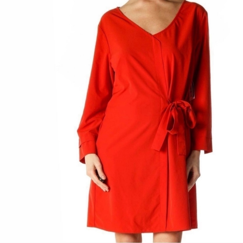 Betabrand Ready to Go Faux Wrap Dress size small